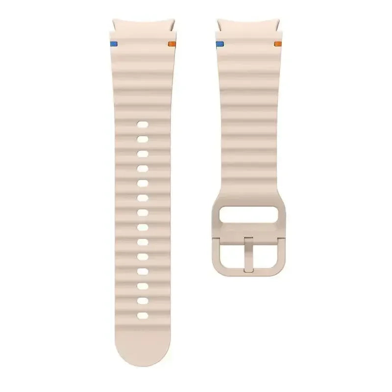 Official Silicone Strap For Samsung Galaxy Watch 7 44mm 42 mm 40mm
