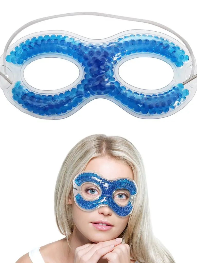 Earphones Bluetooth Wireless Soft Cotton Sleeping Mask With Ice Eye Gel Mask Summer Beauty Sleeping Eye Mask