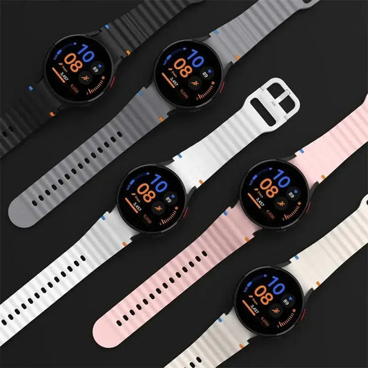 Official Silicone Strap For Samsung Galaxy Watch 7  44mm 42 mm 40mm