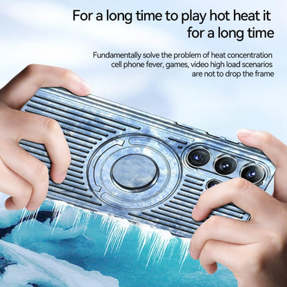 Heat Dissipation Magnetic Wireless Charging Phone Case For Samsung