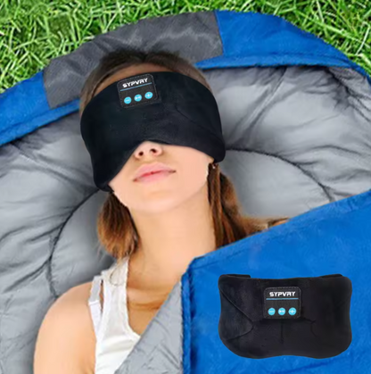 Bluetooth Sleeping Mask Blindfold Wireless Headphones for Sleeping, Breathable Headband Headphones Music Eye Mask