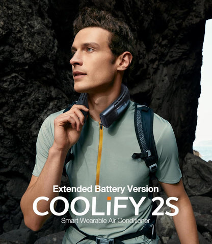 TORRAS COOLiFY 2S [Extended Battery Version] Neck Air Conditioner, Portable Neck Fan Rechargeable