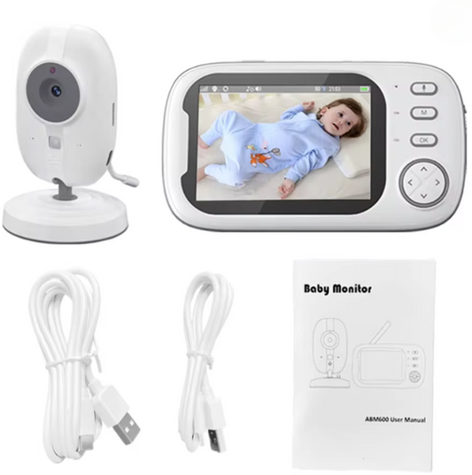 Cdycam New 3.5 inch Wireless Video Baby Monitor Night Vision Temperature Monitoring 2 Way Audio Talk Baby Nanny Security Camera
