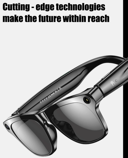 SENBONO AI Smart Glasses with Camera Function 100M High Definition Pixel Photo Video Music Sports Video Glasses For Men Women