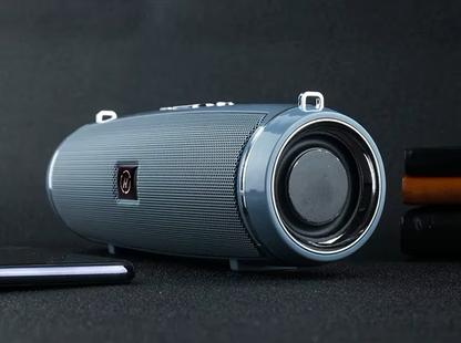 200W Portable Bluetooth Speaker IPX7 Waterproof Outdoor HIFI Pillar Speaker Subwoofer Stereo Speaker FM Radio TF Boom Box