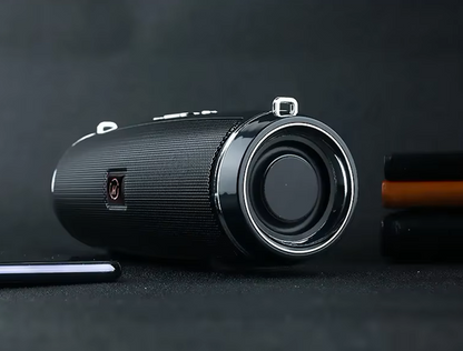 200W Portable Bluetooth Speaker IPX7 Waterproof Outdoor HIFI Pillar Speaker Subwoofer Stereo Speaker FM Radio TF Boom Box