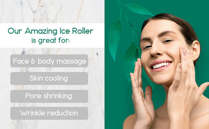 Körpermassage mit Eisroller