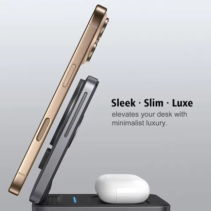 Desktop Magnetic Wireless Charger Stand For Magsafe iPhone