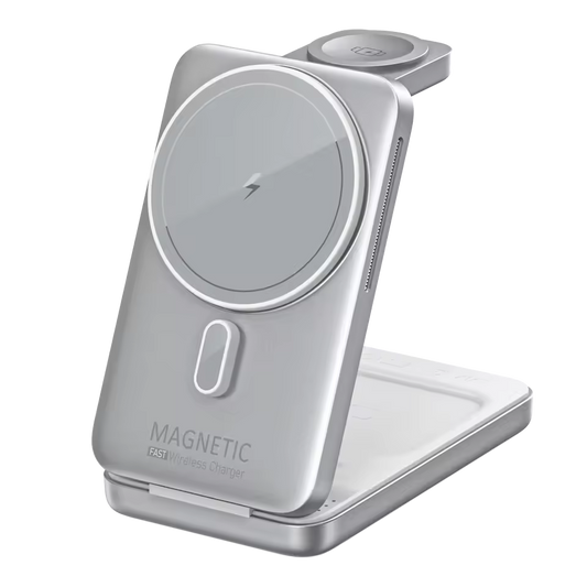 Desktop Magnetic Wireless Charger Stand For Magsafe iPhone