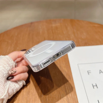 Original Clear Magnetic Case For Samsung   Magsafe Cases  Cover